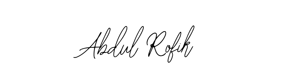 Also You can easily find your signature by using the search form. We will create Abdul Rofik name handwritten signature images for you free of cost using Bearetta-2O07w sign style. Abdul Rofik signature style 12 images and pictures png
