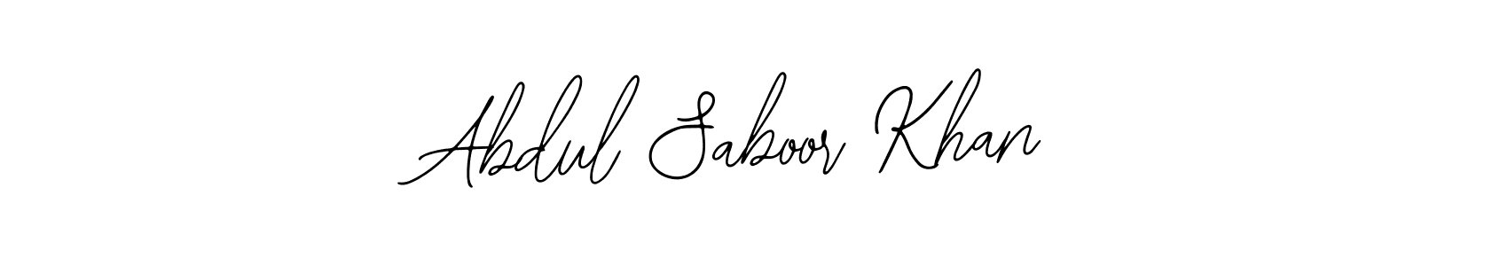 How to make Abdul Saboor Khan signature? Bearetta-2O07w is a professional autograph style. Create handwritten signature for Abdul Saboor Khan name. Abdul Saboor Khan signature style 12 images and pictures png