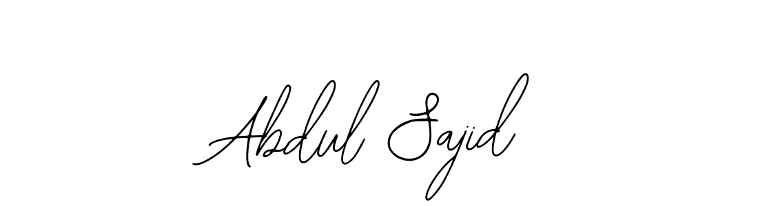 You can use this online signature creator to create a handwritten signature for the name Abdul Sajid. This is the best online autograph maker. Abdul Sajid signature style 12 images and pictures png