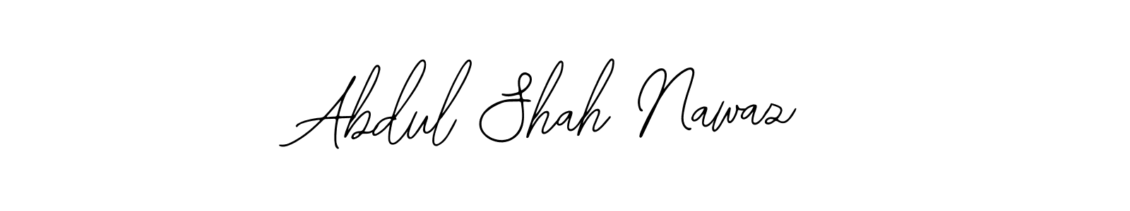 How to Draw Abdul Shah Nawaz signature style? Bearetta-2O07w is a latest design signature styles for name Abdul Shah Nawaz. Abdul Shah Nawaz signature style 12 images and pictures png