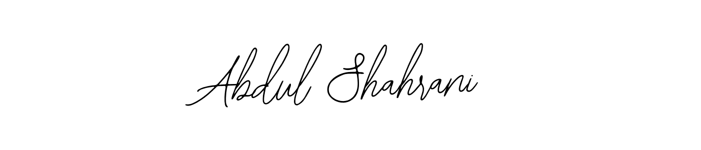 Similarly Bearetta-2O07w is the best handwritten signature design. Signature creator online .You can use it as an online autograph creator for name Abdul Shahrani. Abdul Shahrani signature style 12 images and pictures png