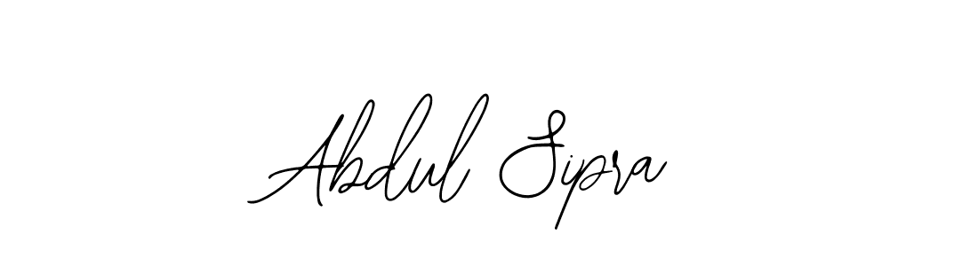 Bearetta-2O07w is a professional signature style that is perfect for those who want to add a touch of class to their signature. It is also a great choice for those who want to make their signature more unique. Get Abdul Sipra name to fancy signature for free. Abdul Sipra signature style 12 images and pictures png