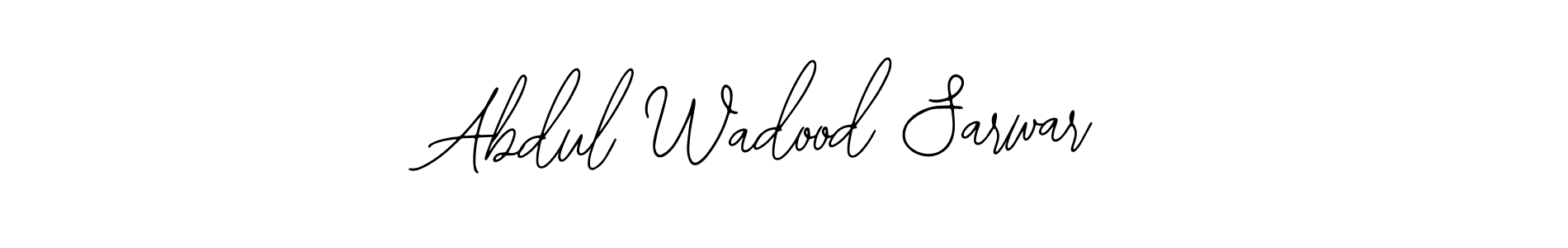 See photos of Abdul Wadood Sarwar official signature by Spectra . Check more albums & portfolios. Read reviews & check more about Bearetta-2O07w font. Abdul Wadood Sarwar signature style 12 images and pictures png