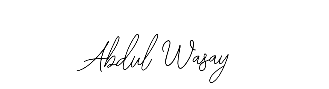 Create a beautiful signature design for name Abdul Wasay. With this signature (Bearetta-2O07w) fonts, you can make a handwritten signature for free. Abdul Wasay signature style 12 images and pictures png