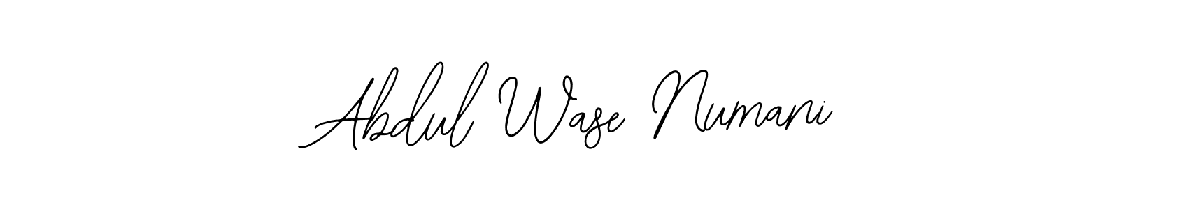 Also we have Abdul Wase Numani name is the best signature style. Create professional handwritten signature collection using Bearetta-2O07w autograph style. Abdul Wase Numani signature style 12 images and pictures png