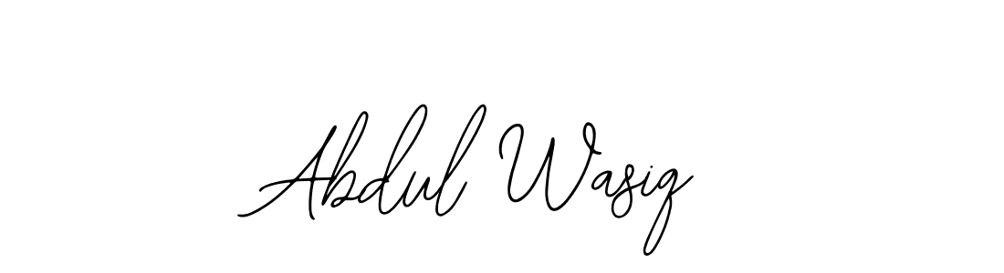 How to make Abdul Wasiq signature? Bearetta-2O07w is a professional autograph style. Create handwritten signature for Abdul Wasiq name. Abdul Wasiq signature style 12 images and pictures png