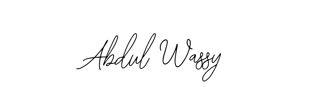 Make a beautiful signature design for name Abdul Wassy. Use this online signature maker to create a handwritten signature for free. Abdul Wassy signature style 12 images and pictures png