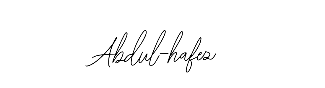 Design your own signature with our free online signature maker. With this signature software, you can create a handwritten (Bearetta-2O07w) signature for name Abdul-hafez. Abdul-hafez signature style 12 images and pictures png