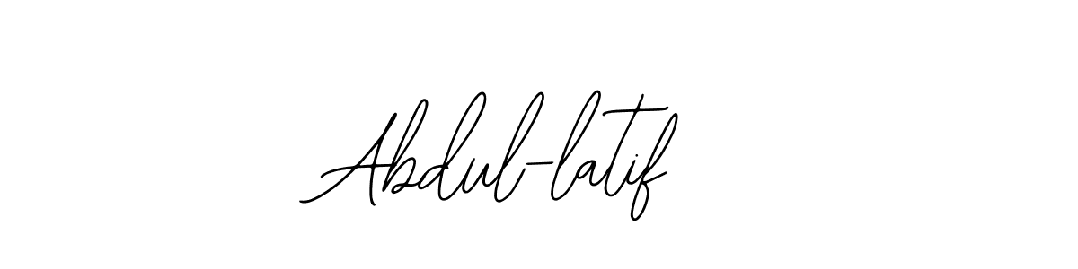 Create a beautiful signature design for name Abdul-latif . With this signature (Bearetta-2O07w) fonts, you can make a handwritten signature for free. Abdul-latif  signature style 12 images and pictures png