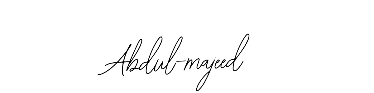 Design your own signature with our free online signature maker. With this signature software, you can create a handwritten (Bearetta-2O07w) signature for name Abdul-majeed. Abdul-majeed signature style 12 images and pictures png