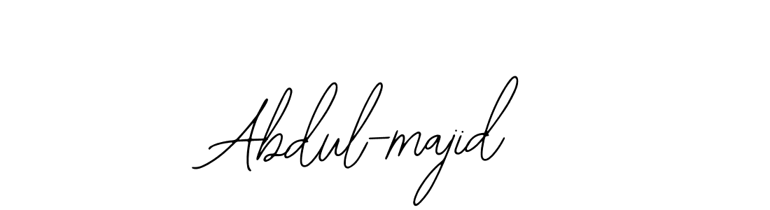 Design your own signature with our free online signature maker. With this signature software, you can create a handwritten (Bearetta-2O07w) signature for name Abdul-majid. Abdul-majid signature style 12 images and pictures png