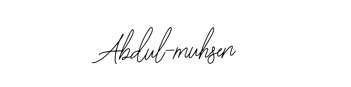 Make a beautiful signature design for name Abdul-muhsen. Use this online signature maker to create a handwritten signature for free. Abdul-muhsen signature style 12 images and pictures png