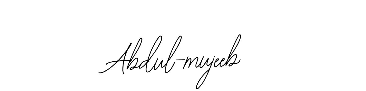 Abdul-mujeeb stylish signature style. Best Handwritten Sign (Bearetta-2O07w) for my name. Handwritten Signature Collection Ideas for my name Abdul-mujeeb. Abdul-mujeeb signature style 12 images and pictures png