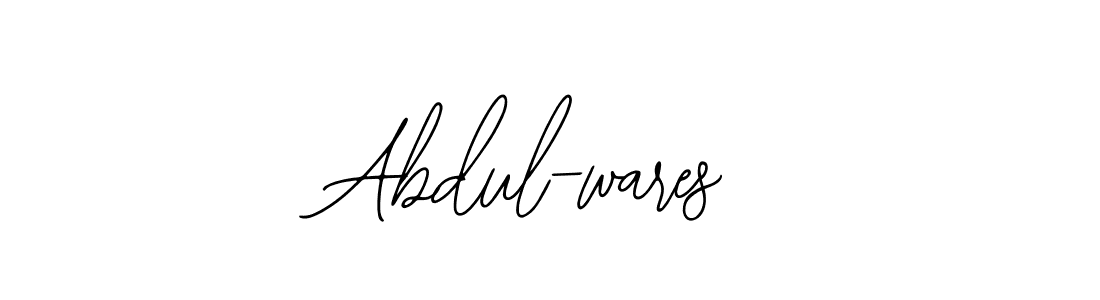 Make a beautiful signature design for name Abdul-wares. With this signature (Bearetta-2O07w) style, you can create a handwritten signature for free. Abdul-wares signature style 12 images and pictures png