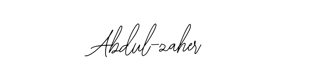 Use a signature maker to create a handwritten signature online. With this signature software, you can design (Bearetta-2O07w) your own signature for name Abdul-zaher . Abdul-zaher  signature style 12 images and pictures png