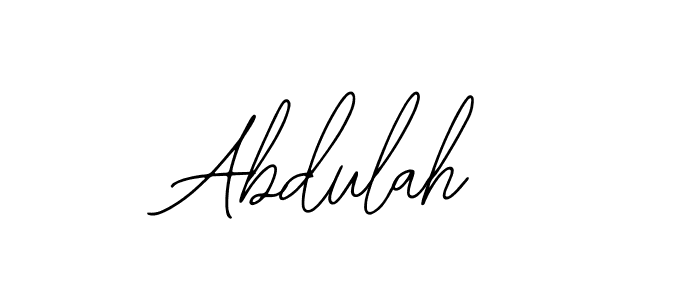 How to make Abdulah signature? Bearetta-2O07w is a professional autograph style. Create handwritten signature for Abdulah name. Abdulah signature style 12 images and pictures png