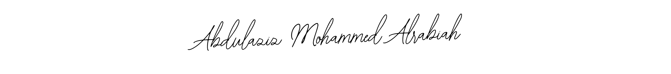 How to make Abdulaziz Mohammed Alrabiah signature? Bearetta-2O07w is a professional autograph style. Create handwritten signature for Abdulaziz Mohammed Alrabiah name. Abdulaziz Mohammed Alrabiah signature style 12 images and pictures png