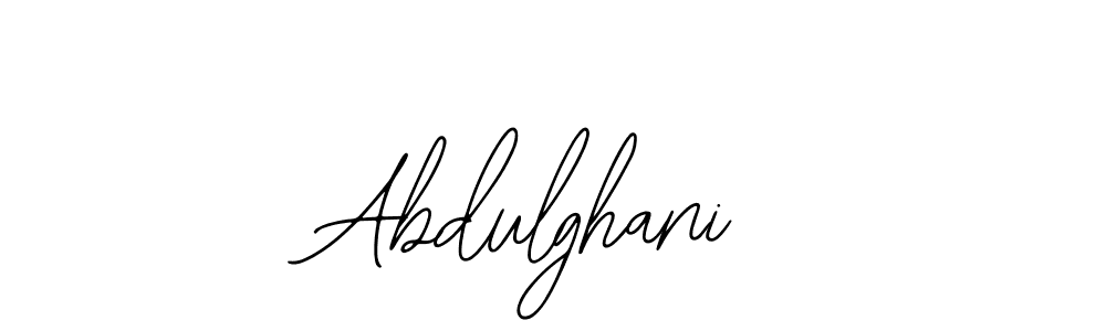 Design your own signature with our free online signature maker. With this signature software, you can create a handwritten (Bearetta-2O07w) signature for name Abdulghani. Abdulghani signature style 12 images and pictures png