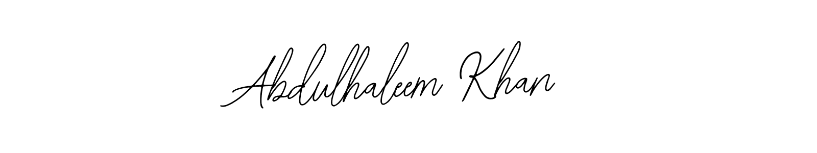 Bearetta-2O07w is a professional signature style that is perfect for those who want to add a touch of class to their signature. It is also a great choice for those who want to make their signature more unique. Get Abdulhaleem Khan name to fancy signature for free. Abdulhaleem Khan signature style 12 images and pictures png