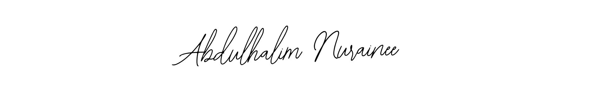 It looks lik you need a new signature style for name Abdulhalim Nurainee. Design unique handwritten (Bearetta-2O07w) signature with our free signature maker in just a few clicks. Abdulhalim Nurainee signature style 12 images and pictures png