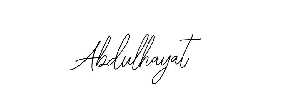 Also You can easily find your signature by using the search form. We will create Abdulhayat name handwritten signature images for you free of cost using Bearetta-2O07w sign style. Abdulhayat signature style 12 images and pictures png