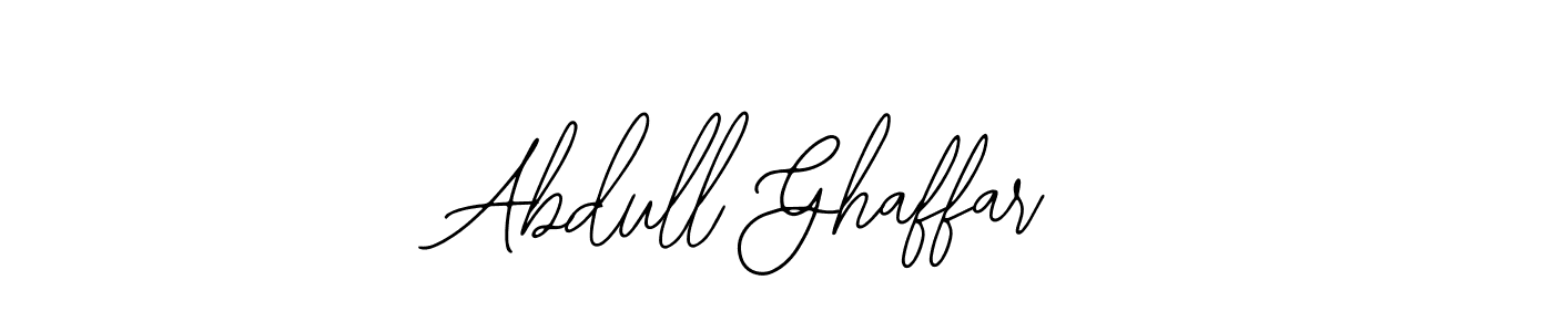 Use a signature maker to create a handwritten signature online. With this signature software, you can design (Bearetta-2O07w) your own signature for name Abdull Ghaffar. Abdull Ghaffar signature style 12 images and pictures png