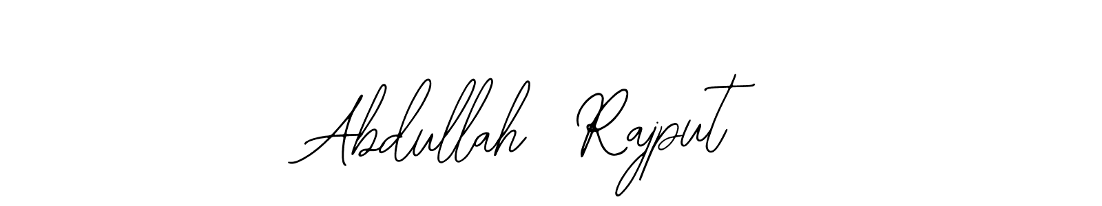 Abdullah  Rajput stylish signature style. Best Handwritten Sign (Bearetta-2O07w) for my name. Handwritten Signature Collection Ideas for my name Abdullah  Rajput. Abdullah  Rajput signature style 12 images and pictures png
