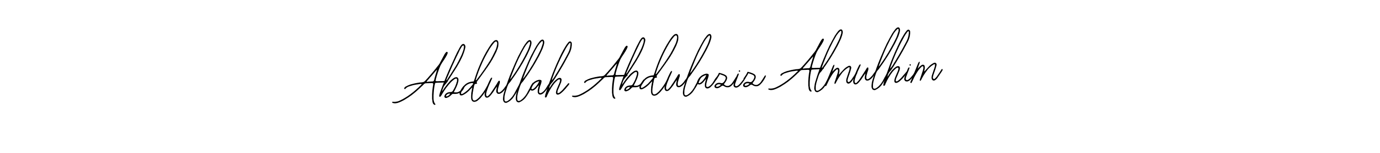 Make a beautiful signature design for name Abdullah Abdulaziz Almulhim. With this signature (Bearetta-2O07w) style, you can create a handwritten signature for free. Abdullah Abdulaziz Almulhim signature style 12 images and pictures png