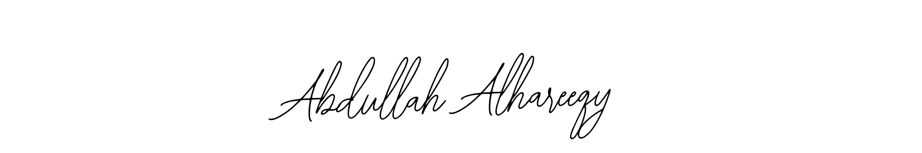 Use a signature maker to create a handwritten signature online. With this signature software, you can design (Bearetta-2O07w) your own signature for name Abdullah Alhareeqy. Abdullah Alhareeqy signature style 12 images and pictures png