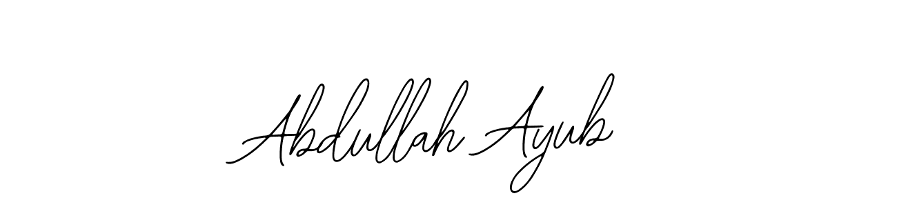 Also we have Abdullah Ayub name is the best signature style. Create professional handwritten signature collection using Bearetta-2O07w autograph style. Abdullah Ayub signature style 12 images and pictures png