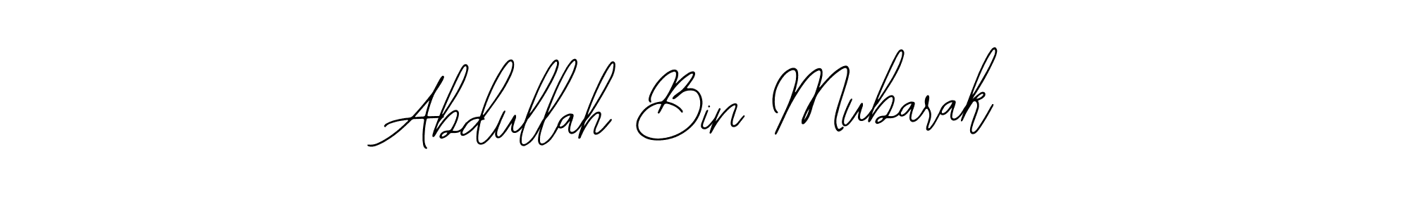 Abdullah Bin Mubarak stylish signature style. Best Handwritten Sign (Bearetta-2O07w) for my name. Handwritten Signature Collection Ideas for my name Abdullah Bin Mubarak. Abdullah Bin Mubarak signature style 12 images and pictures png