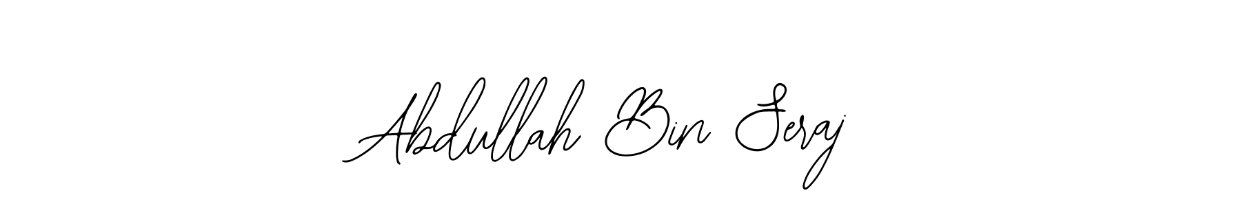 This is the best signature style for the Abdullah Bin Seraj name. Also you like these signature font (Bearetta-2O07w). Mix name signature. Abdullah Bin Seraj signature style 12 images and pictures png