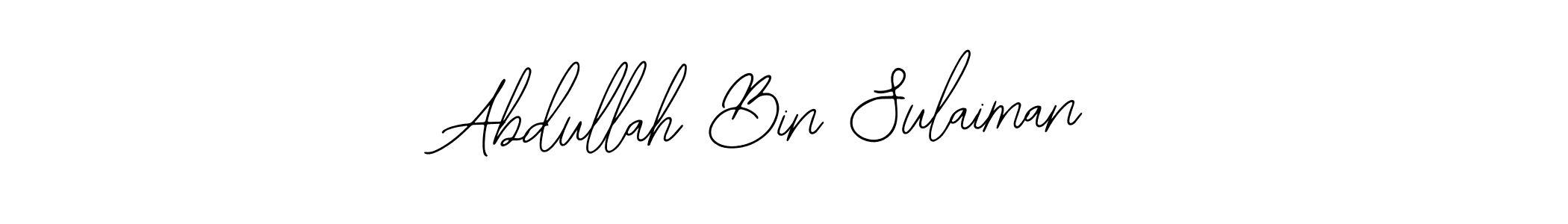 Also You can easily find your signature by using the search form. We will create Abdullah Bin Sulaiman name handwritten signature images for you free of cost using Bearetta-2O07w sign style. Abdullah Bin Sulaiman signature style 12 images and pictures png