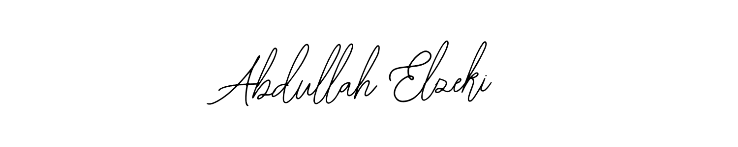 if you are searching for the best signature style for your name Abdullah Elzeki. so please give up your signature search. here we have designed multiple signature styles  using Bearetta-2O07w. Abdullah Elzeki signature style 12 images and pictures png