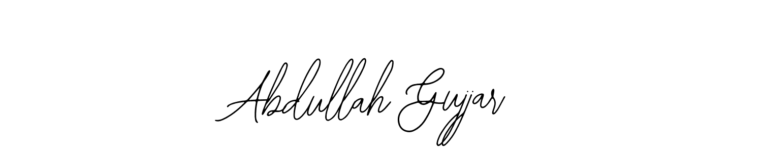 if you are searching for the best signature style for your name Abdullah Gujjar. so please give up your signature search. here we have designed multiple signature styles  using Bearetta-2O07w. Abdullah Gujjar signature style 12 images and pictures png