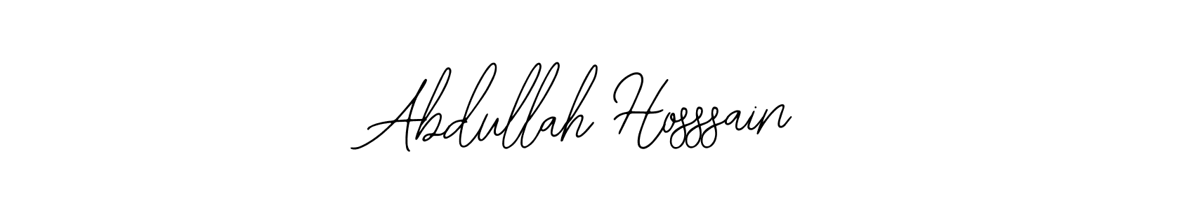 Also we have Abdullah Hosssain name is the best signature style. Create professional handwritten signature collection using Bearetta-2O07w autograph style. Abdullah Hosssain signature style 12 images and pictures png