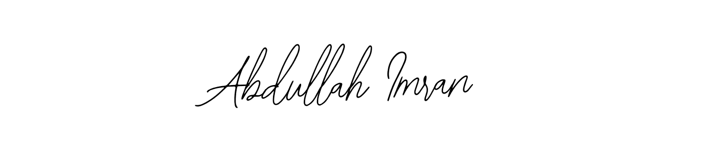 if you are searching for the best signature style for your name Abdullah Imran. so please give up your signature search. here we have designed multiple signature styles  using Bearetta-2O07w. Abdullah Imran signature style 12 images and pictures png