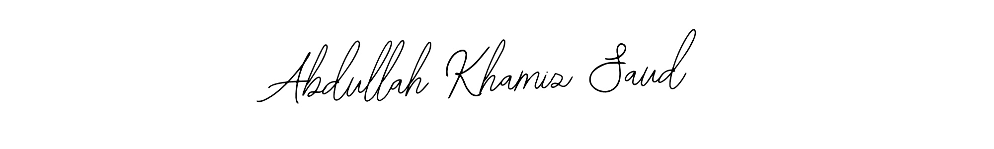 Also we have Abdullah Khamiz Saud name is the best signature style. Create professional handwritten signature collection using Bearetta-2O07w autograph style. Abdullah Khamiz Saud signature style 12 images and pictures png