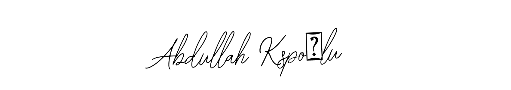 Make a beautiful signature design for name Abdullah KspoĞlu. Use this online signature maker to create a handwritten signature for free. Abdullah KspoĞlu signature style 12 images and pictures png