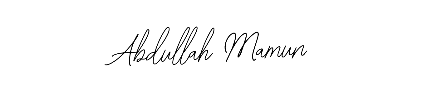 Design your own signature with our free online signature maker. With this signature software, you can create a handwritten (Bearetta-2O07w) signature for name Abdullah Mamun. Abdullah Mamun signature style 12 images and pictures png