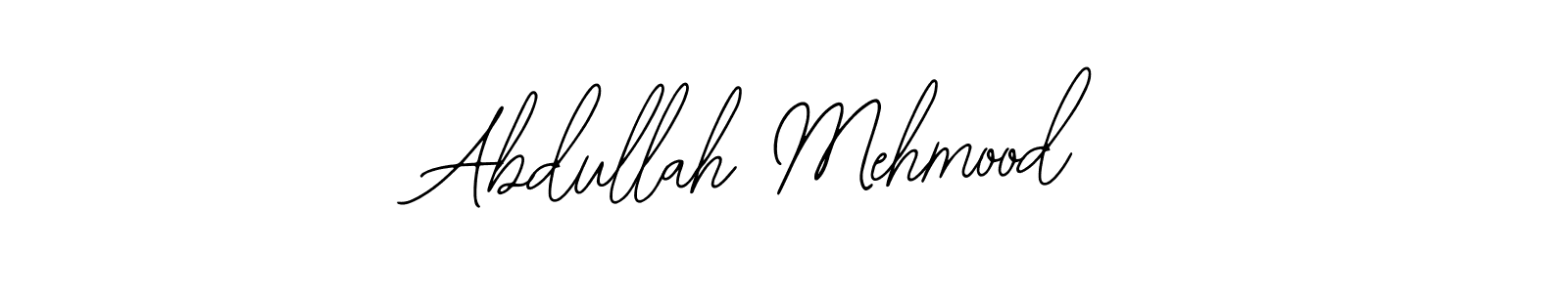 Design your own signature with our free online signature maker. With this signature software, you can create a handwritten (Bearetta-2O07w) signature for name Abdullah Mehmood. Abdullah Mehmood signature style 12 images and pictures png