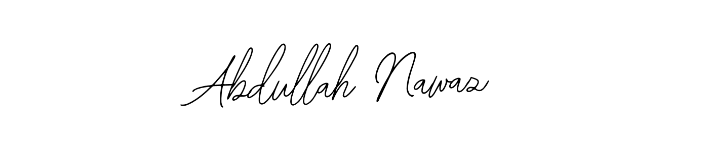 Make a beautiful signature design for name Abdullah Nawaz. With this signature (Bearetta-2O07w) style, you can create a handwritten signature for free. Abdullah Nawaz signature style 12 images and pictures png