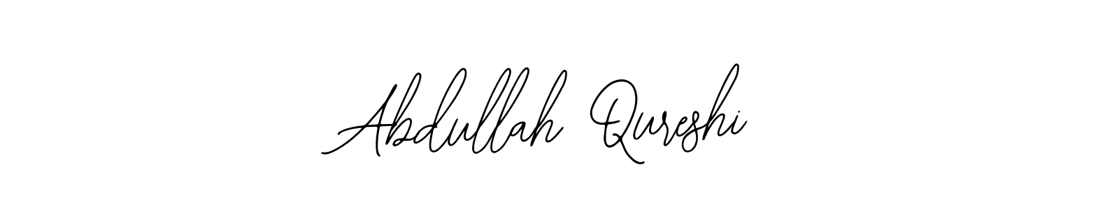 Design your own signature with our free online signature maker. With this signature software, you can create a handwritten (Bearetta-2O07w) signature for name Abdullah Qureshi. Abdullah Qureshi signature style 12 images and pictures png