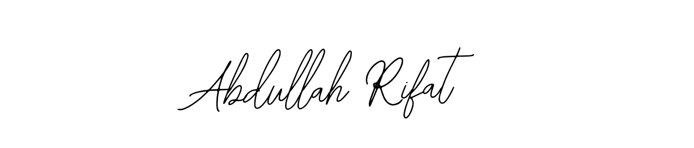 It looks lik you need a new signature style for name Abdullah Rifat. Design unique handwritten (Bearetta-2O07w) signature with our free signature maker in just a few clicks. Abdullah Rifat signature style 12 images and pictures png