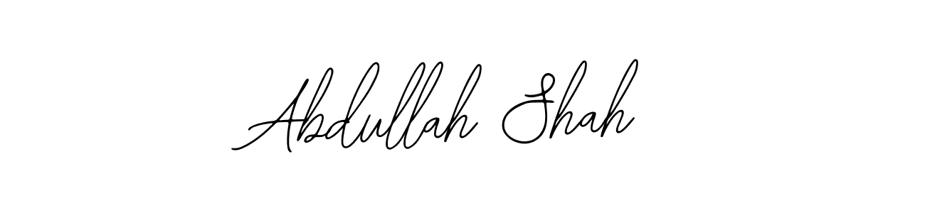 Make a beautiful signature design for name Abdullah Shah. With this signature (Bearetta-2O07w) style, you can create a handwritten signature for free. Abdullah Shah signature style 12 images and pictures png