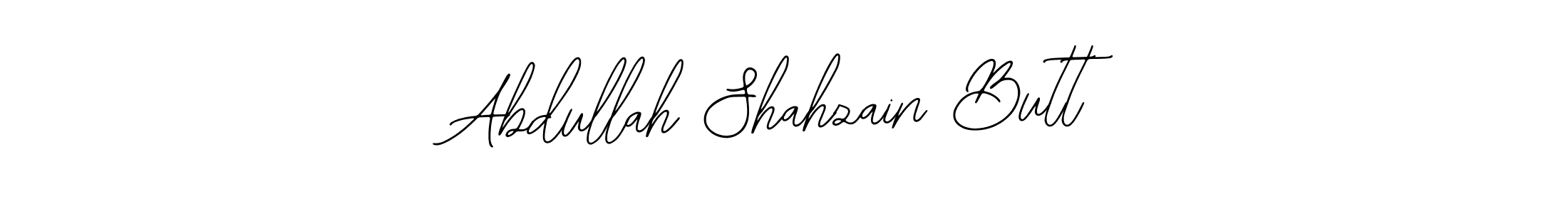 Also You can easily find your signature by using the search form. We will create Abdullah Shahzain Butt name handwritten signature images for you free of cost using Bearetta-2O07w sign style. Abdullah Shahzain Butt signature style 12 images and pictures png