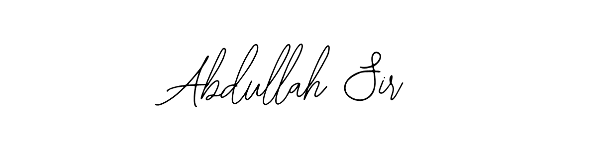 Bearetta-2O07w is a professional signature style that is perfect for those who want to add a touch of class to their signature. It is also a great choice for those who want to make their signature more unique. Get Abdullah Sir name to fancy signature for free. Abdullah Sir signature style 12 images and pictures png