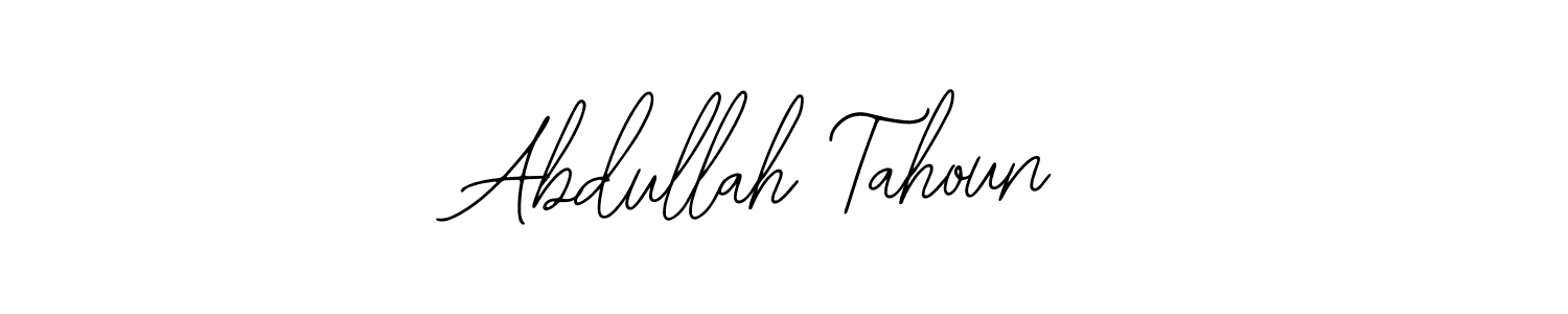 Abdullah Tahoun stylish signature style. Best Handwritten Sign (Bearetta-2O07w) for my name. Handwritten Signature Collection Ideas for my name Abdullah Tahoun. Abdullah Tahoun signature style 12 images and pictures png