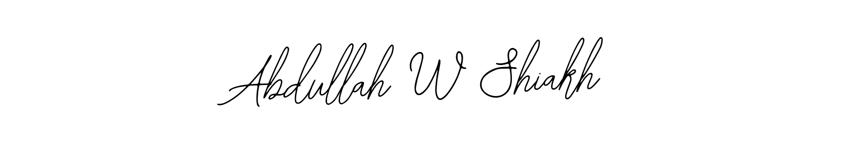 This is the best signature style for the Abdullah W Shiakh name. Also you like these signature font (Bearetta-2O07w). Mix name signature. Abdullah W Shiakh signature style 12 images and pictures png