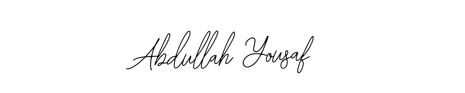 Also we have Abdullah Yousaf name is the best signature style. Create professional handwritten signature collection using Bearetta-2O07w autograph style. Abdullah Yousaf signature style 12 images and pictures png